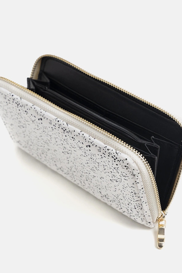 Portefeuille Laverty blanc écru pour femme