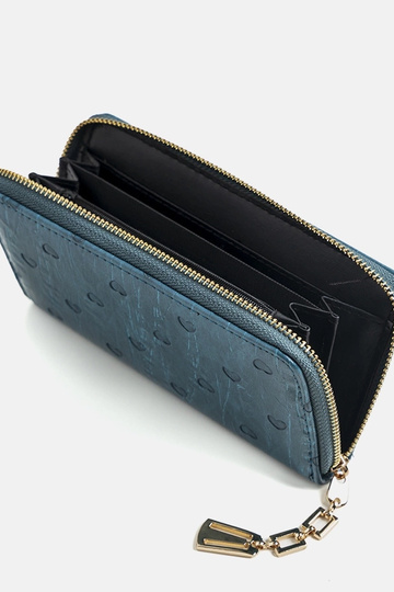 Portefeuille Coeur Bleu Dumont 2