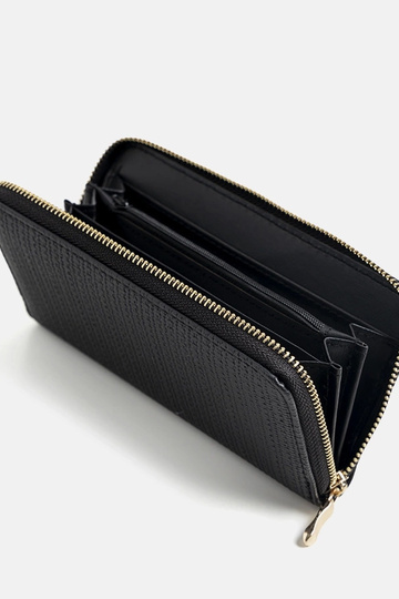 Portefeuille noir pour femme Hinds 2