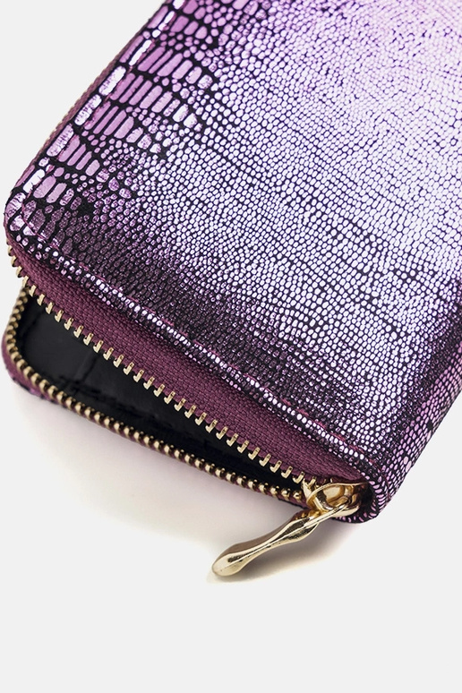 Portefeuille Decosta à paillettes roses Portefeuille Decosta à paillettes roses