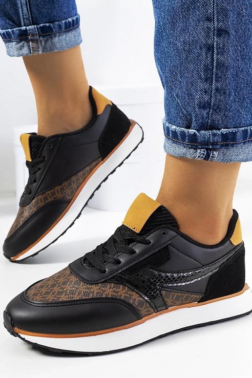 Baskets noires Chiara pour femme