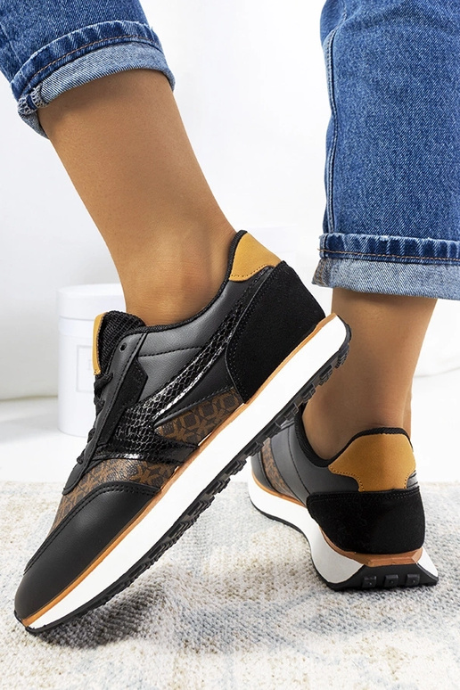 Baskets noires Chiara pour femme