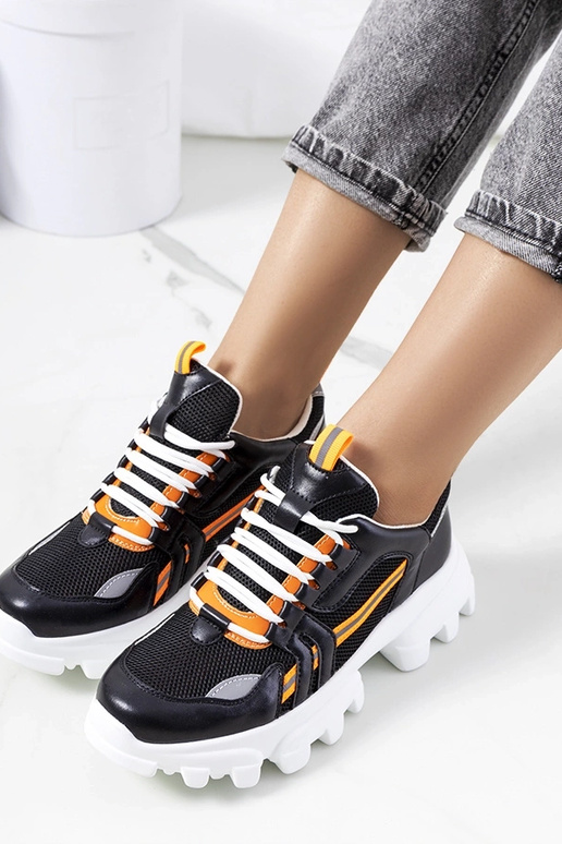 Baskets noires pour femmes Bernier