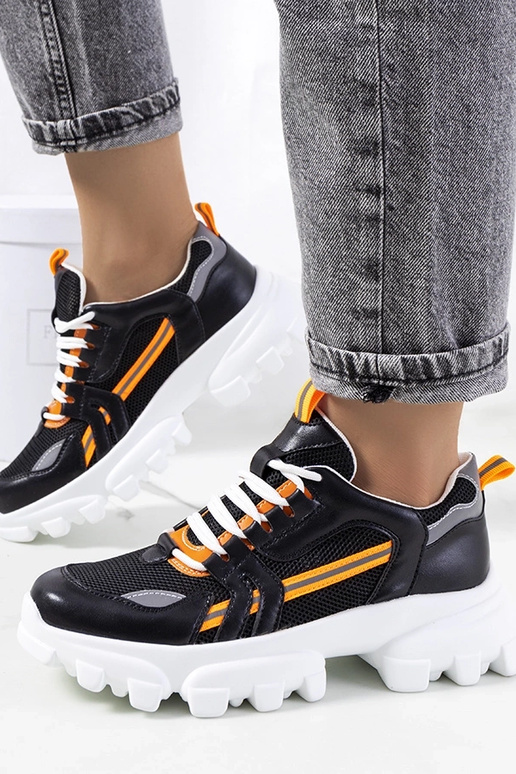 Baskets noires pour femmes Bernier