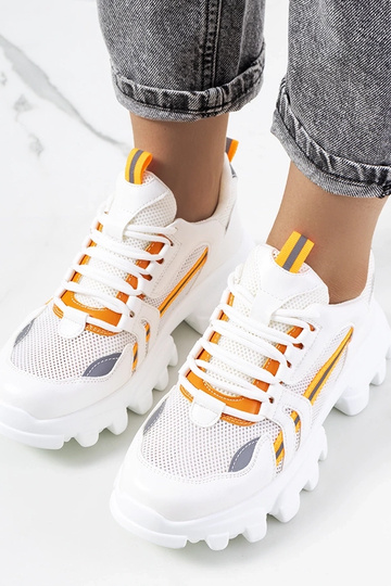 Baskets blanches pour femmes Bernier 2