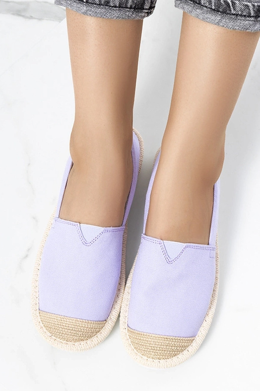 Espadrilles violettes pour femmes de... Espadrilles violettes pour femmes de...