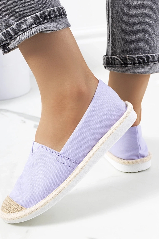 Espadrilles violettes pour femmes de... Espadrilles violettes pour femmes de...