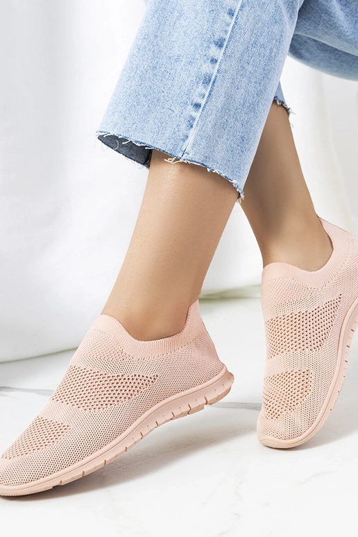 Baskets de sport roses Santen