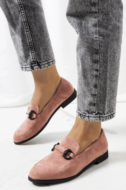 Demi-bottes en cuir Talisa rose