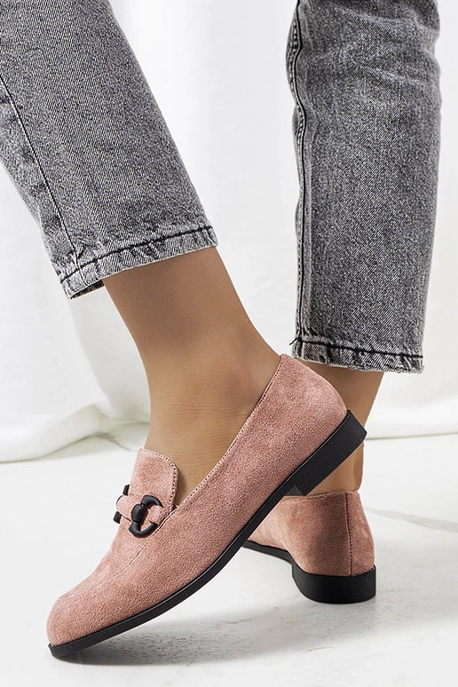 Demi-bottes en cuir Talisa rose