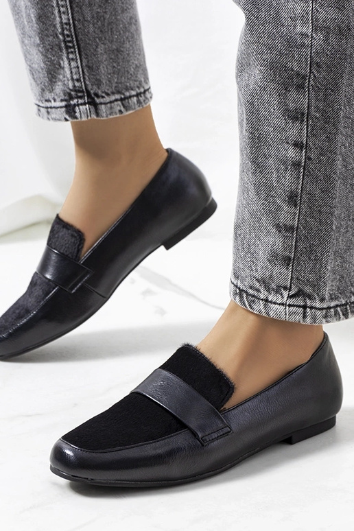 Chaussures noires pour femmes Kolk Chaussures noires pour femmes Kolk