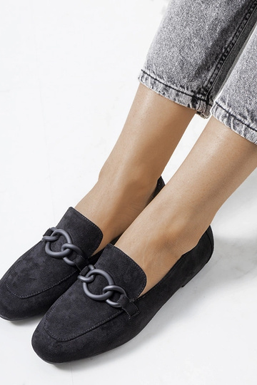 Chaussures Dante en cuir noir