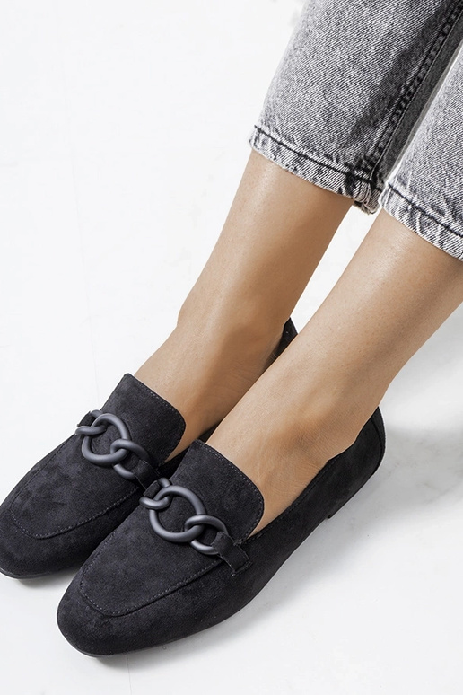 Chaussures Dante en cuir noir