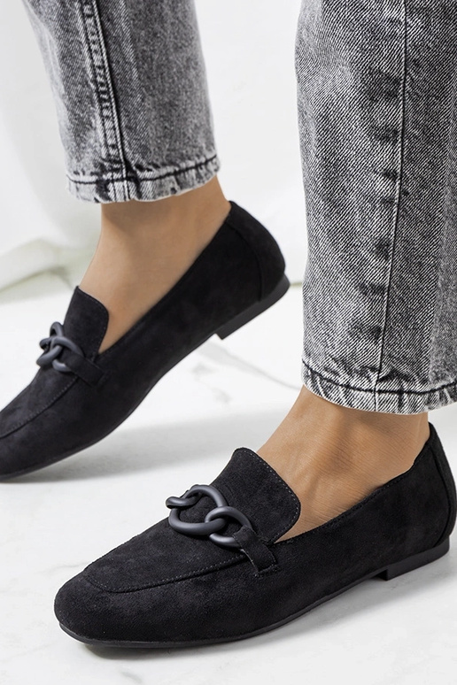Chaussures Dante en cuir noir