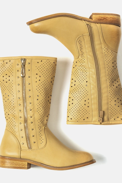 Bottines Zaina Beige pour enfants Bottines Zaina Beige pour enfants