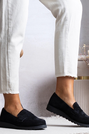 Mocassins Haydon noirs