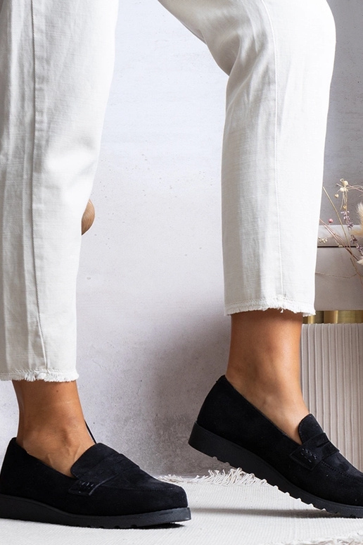 Mocassins Haydon noirs