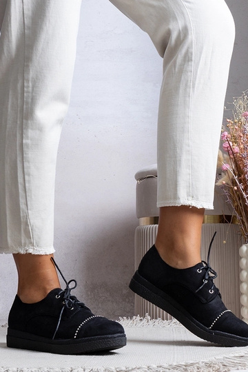 Demi-bottes noires pour femmes Vista