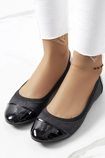 Ballerines noires pour femmes Lapko