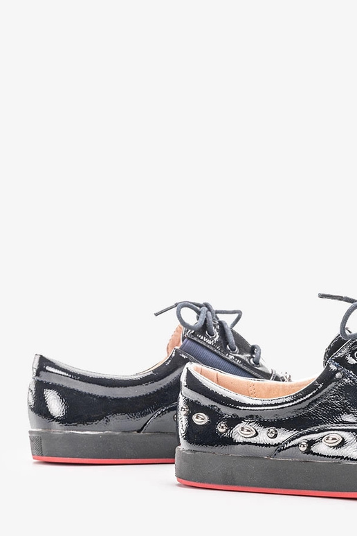 Baskets pour enfants en cuir verni... Baskets pour enfants en cuir verni...