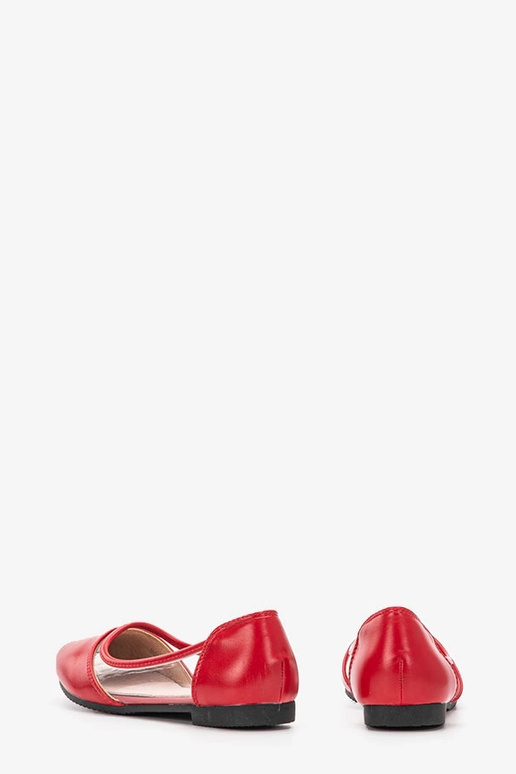Ballerines Juva rouges...
