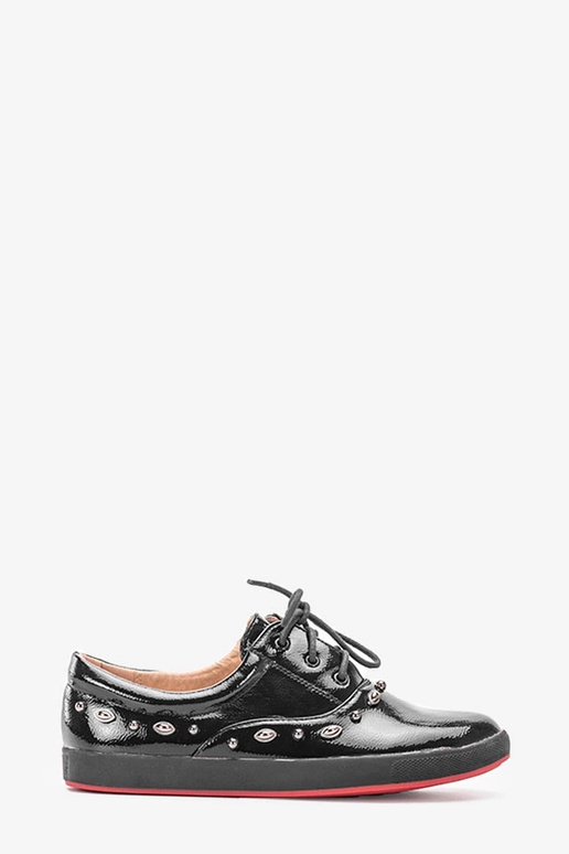 Baskets pour enfants en cuir verni... Baskets pour enfants en cuir verni...