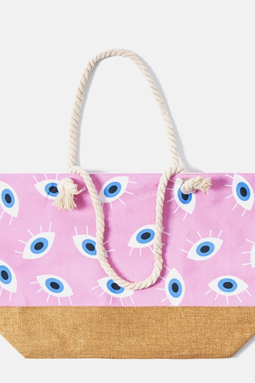 Sac de plage rose Elsina 2