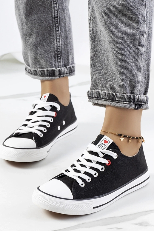 Baskets classiques noires pour femmes... Baskets classiques noires pour femmes...