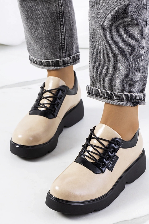 Bottines couleur sable, « Parram »