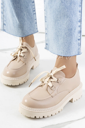 Bottines pour femmes couleur sable, « Labour »