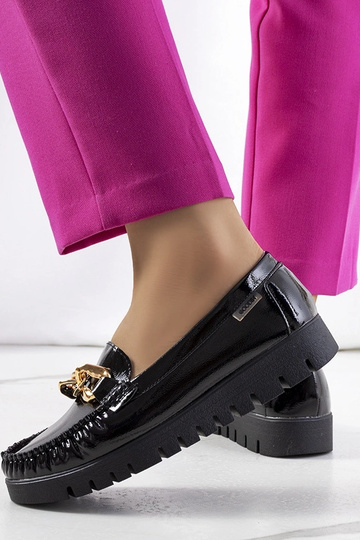 Mocassins noirs à... 2