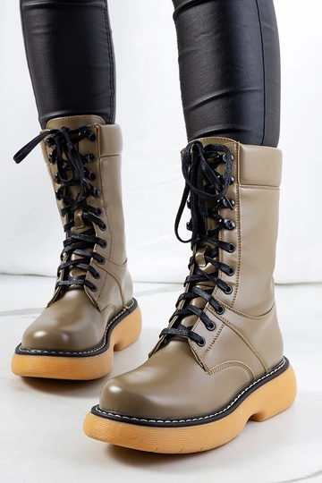 Bottes de combat vertes Redel
