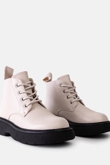 Bottes de combat Solis beiges 2