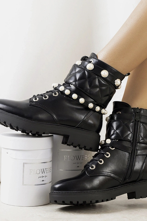 Bottes noires pour femmes Cesia