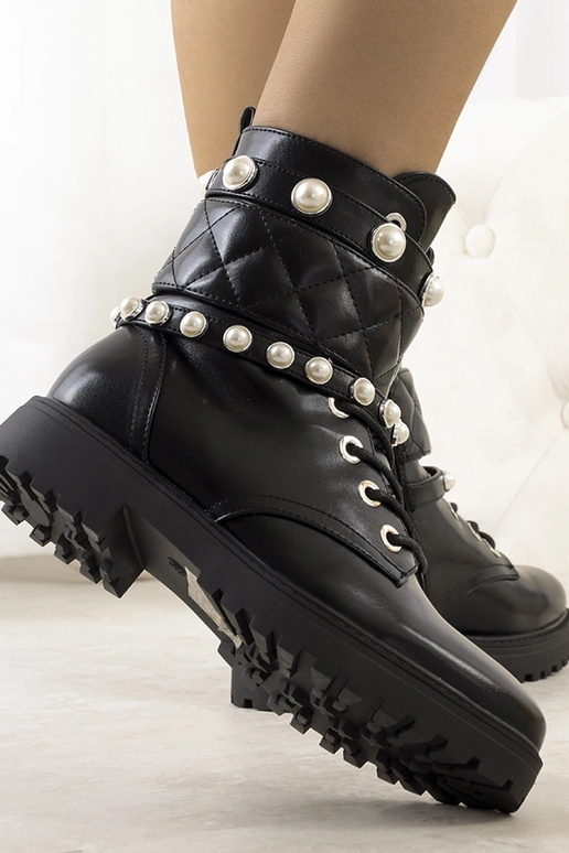 Bottes noires pour femmes Cesia