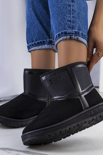 Bottes de neige noires pour femmes KK274614-906 2