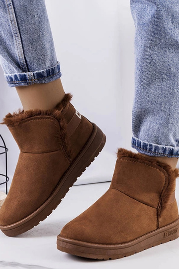 Bottes de neige marron avec... 2