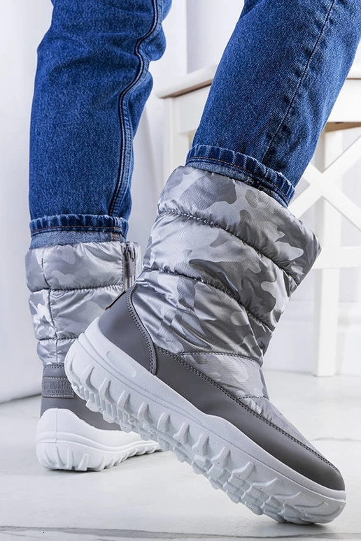 Bottes de neige grises KK274600 Bottes de neige grises KK274600