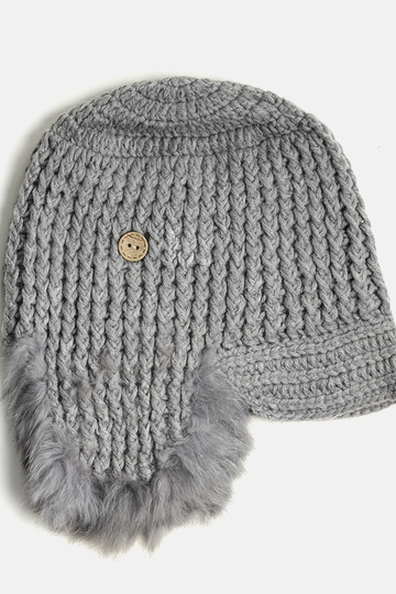 Chapeau Zora gris avec... 2