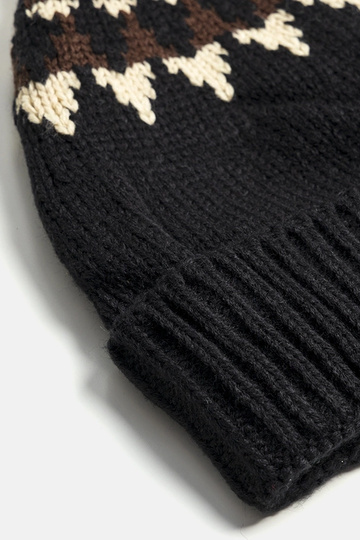 Chapeau noir à motifs Abner 2