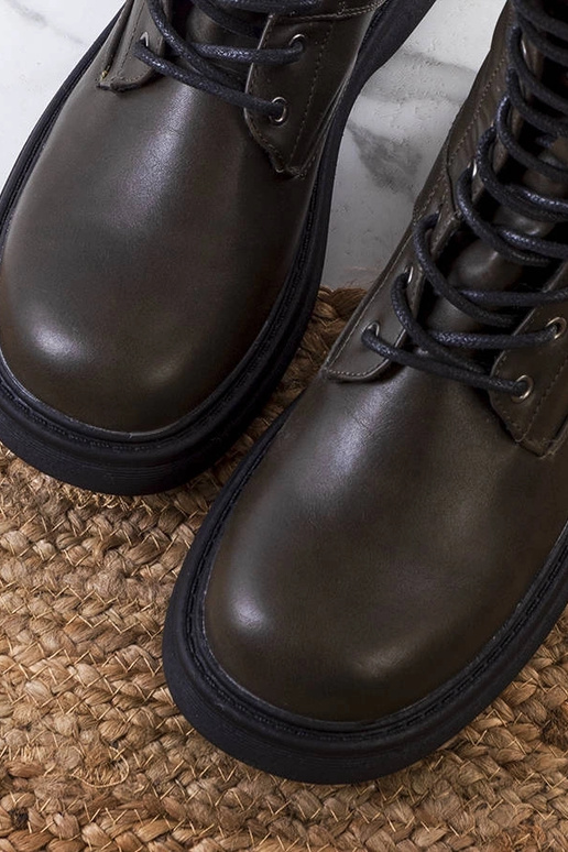 Chaussures de randonnée vertes pour...