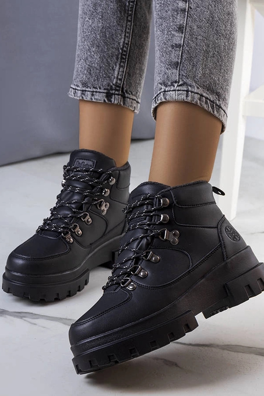 Bottes de randonnée d'hiver noires, «...