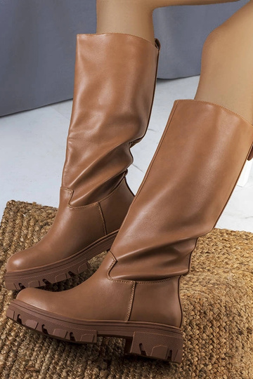Bottes isolées marron Romelio 2