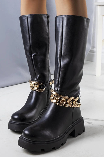 Bottes isolées noires Cortino