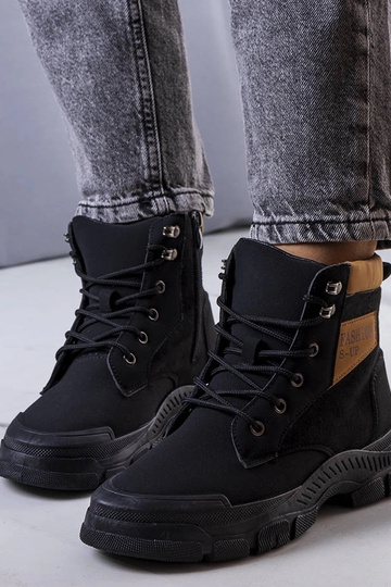 Bottes Fordel isolées noires 2