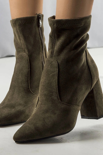 Bottines Kensley vertes