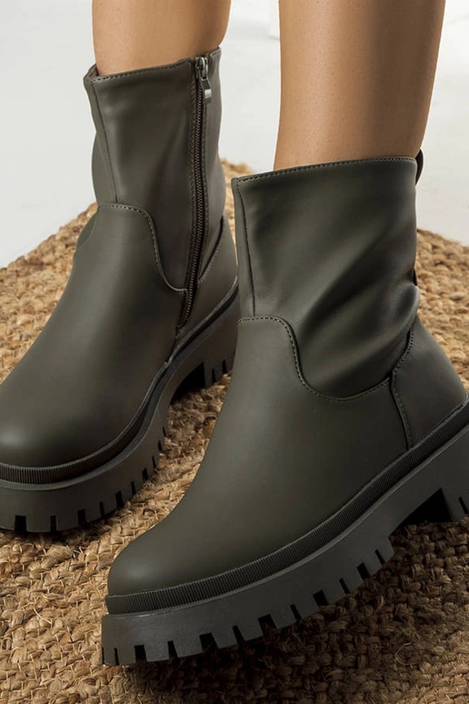 Bottines isolantes vertes Basil Bottines isolantes vertes Basil