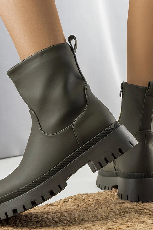 Bottines isolantes vertes Basil Bottines isolantes vertes Basil