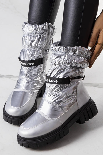 Bottes d'hiver argentées, «... 2