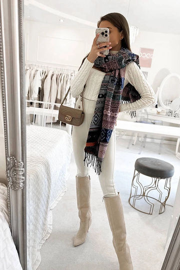 Écharpe orange Kobe